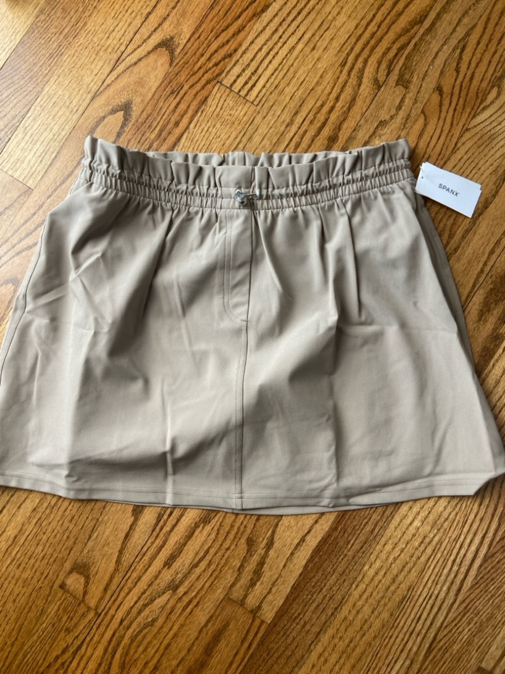 SPANX Driftwood Elastic-Waist Skort